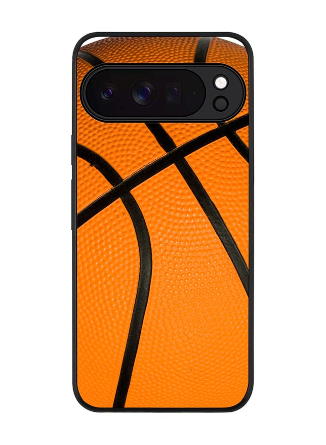 For Google Pixel 10 Pro Case,Slim fit Camera Protection, Shockproof Thin Phone cover  - Basketball